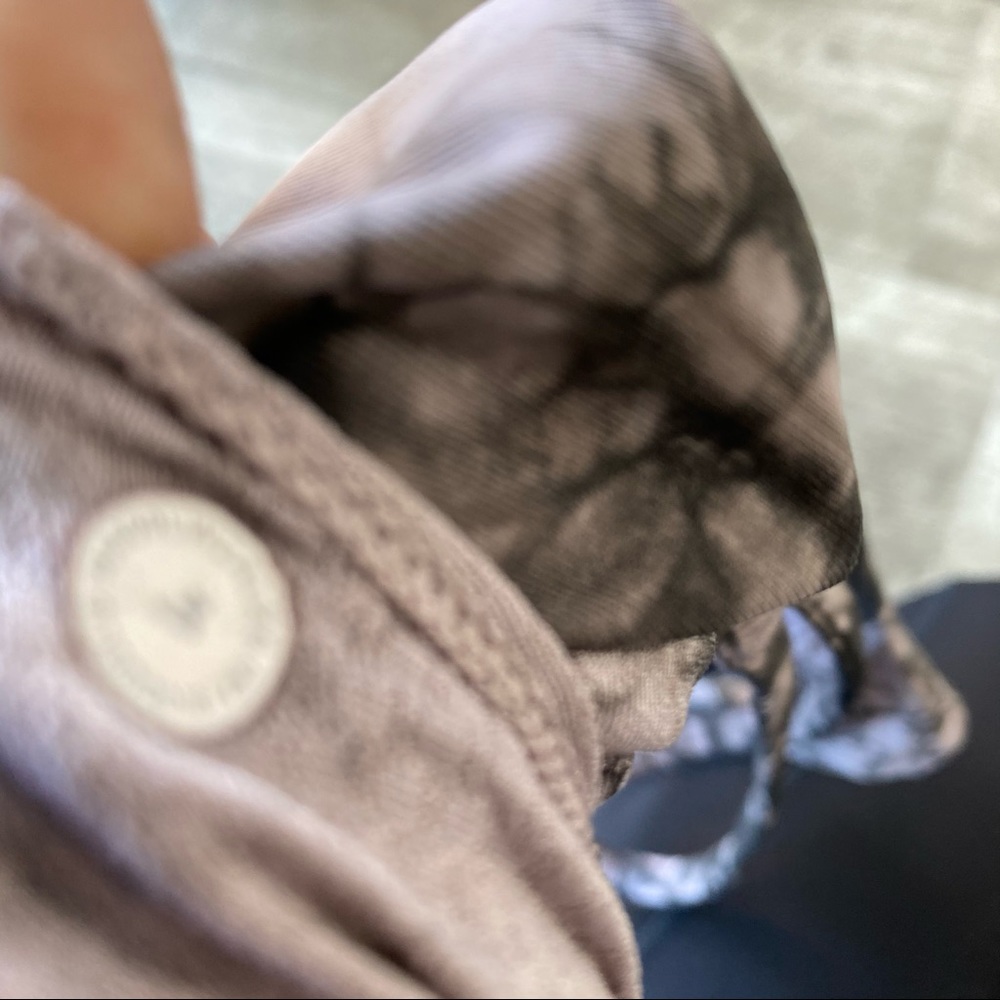 Lululemon purple black tye dye sports bra - Picture 5 of 5